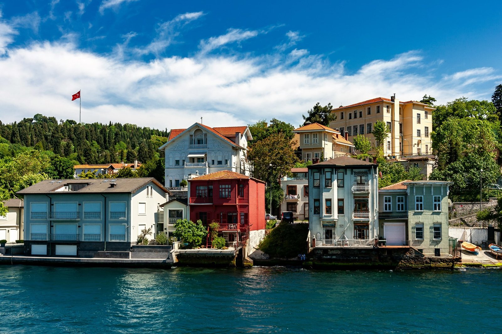 Bosphorus Coast Istanbul Turkei